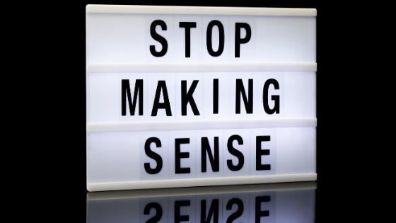 Stop making sense